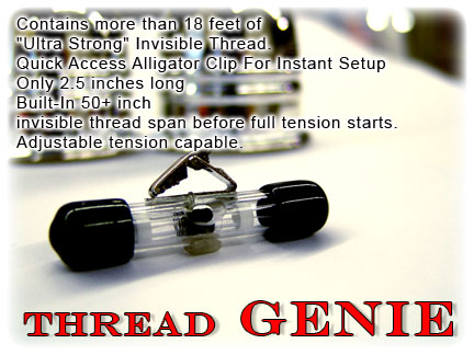 インビジブルスレッドリール手品