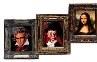 絵画に潜む幽霊手品