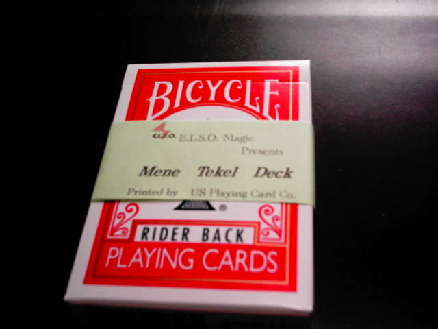 メネテケルデック（青裏）手品